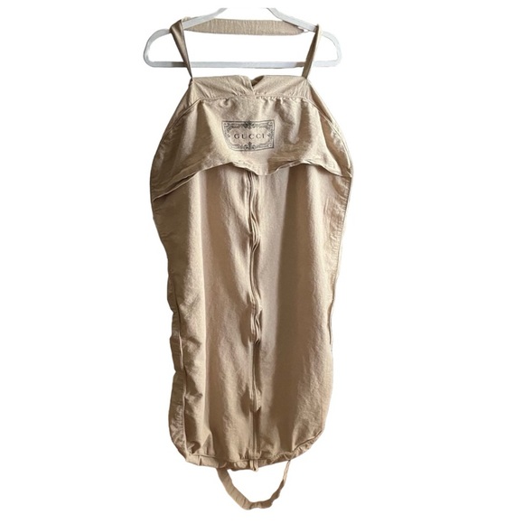 Gucci canvas garment travel storage dust bag
